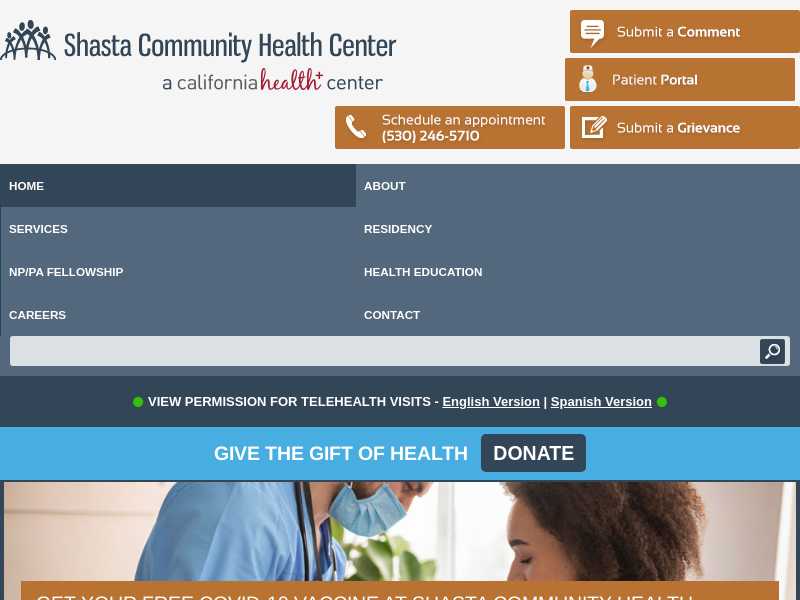 Shasta community health redding